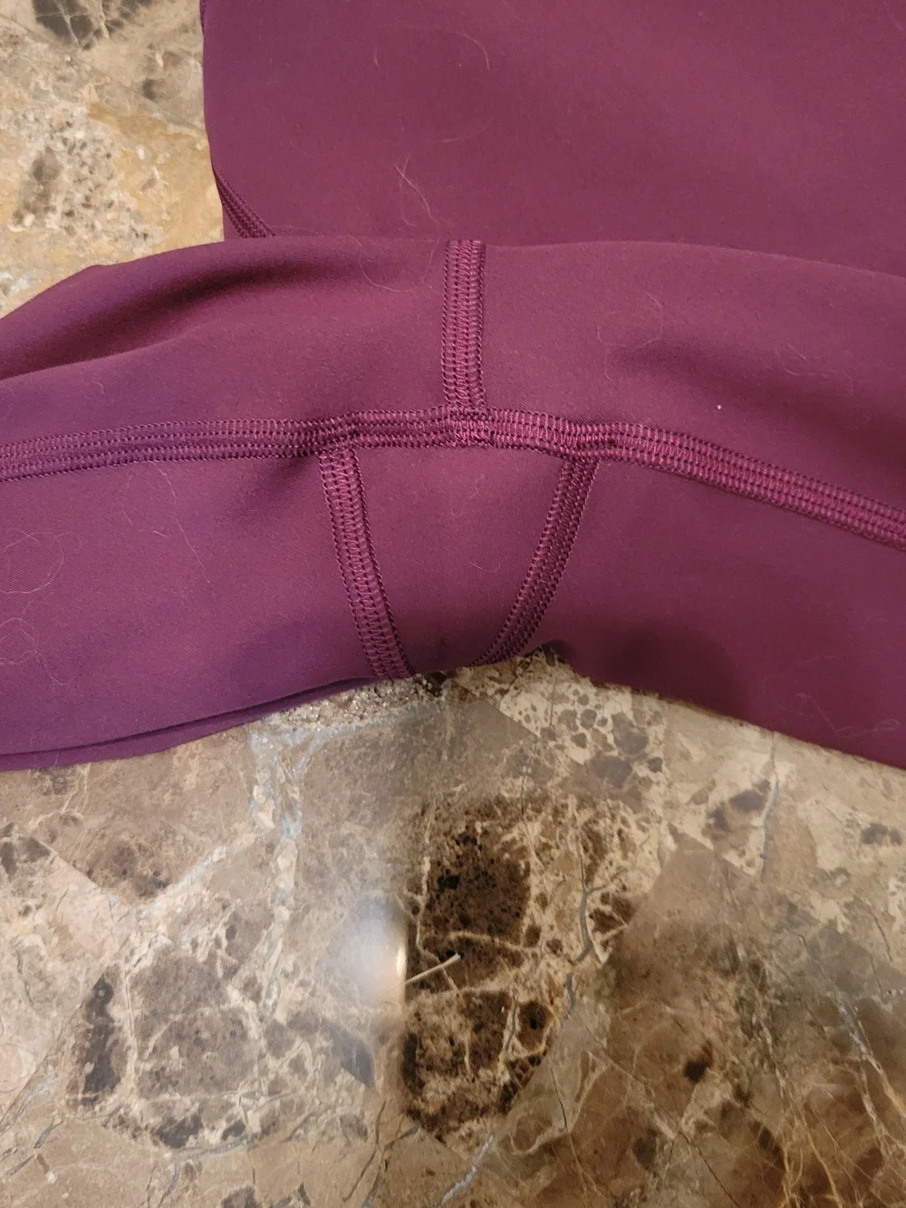 lululemon athletica High-Rise 7/8 Leggings in Deep Burgundy